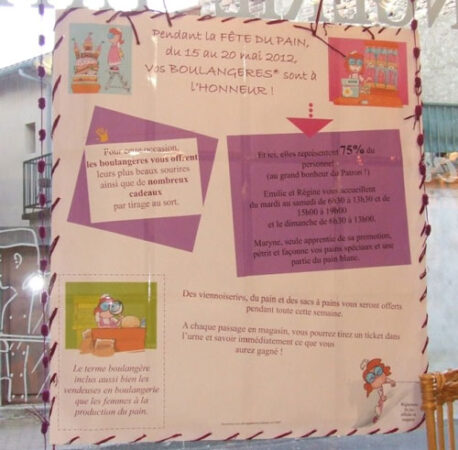 Haute-Loire : Une boulangerie très féminine et promotion de la filière Lou Seiglou