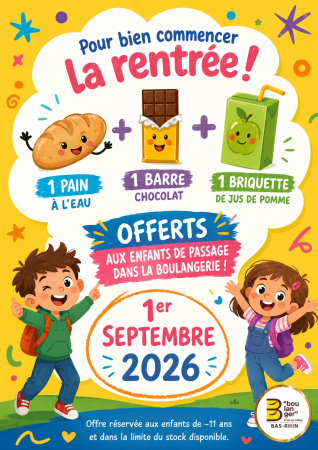 L&rsquo;opération « Rentrée des classes »dans le Bas-Rhin : une réussite toujours aussi appréciée !