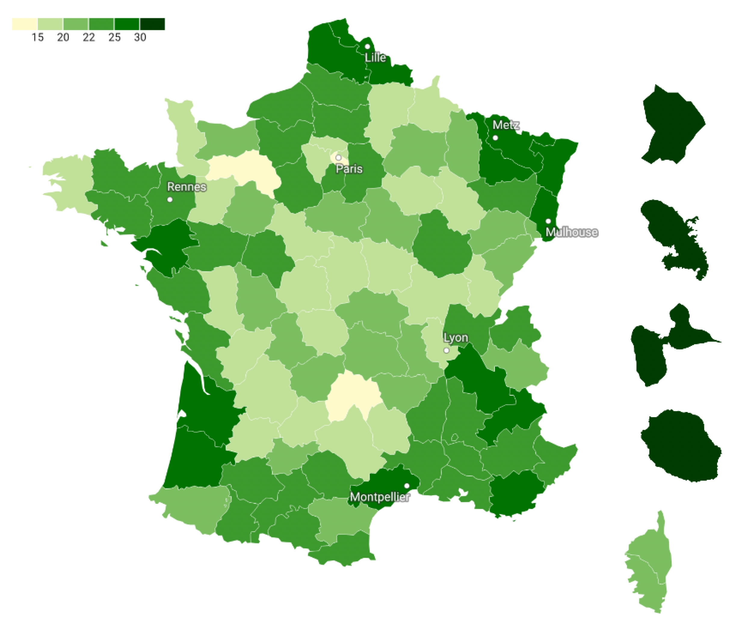 Les entreprises artisanales toujours plus présentes en France