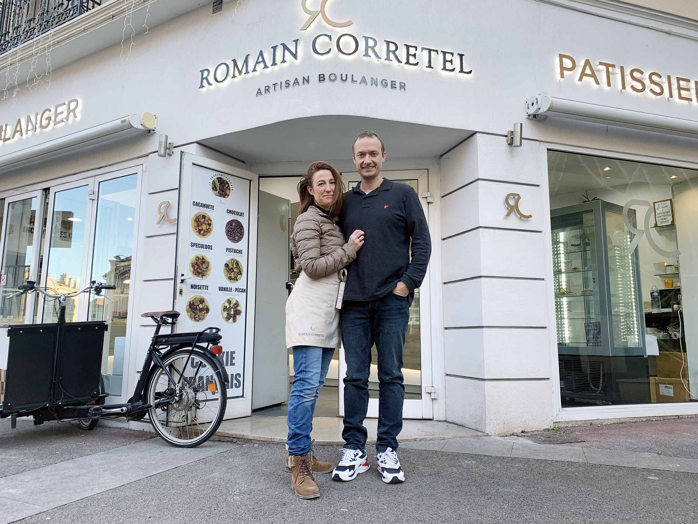 Romain et Carine Corretel, boulangers à Saint-Raphaël