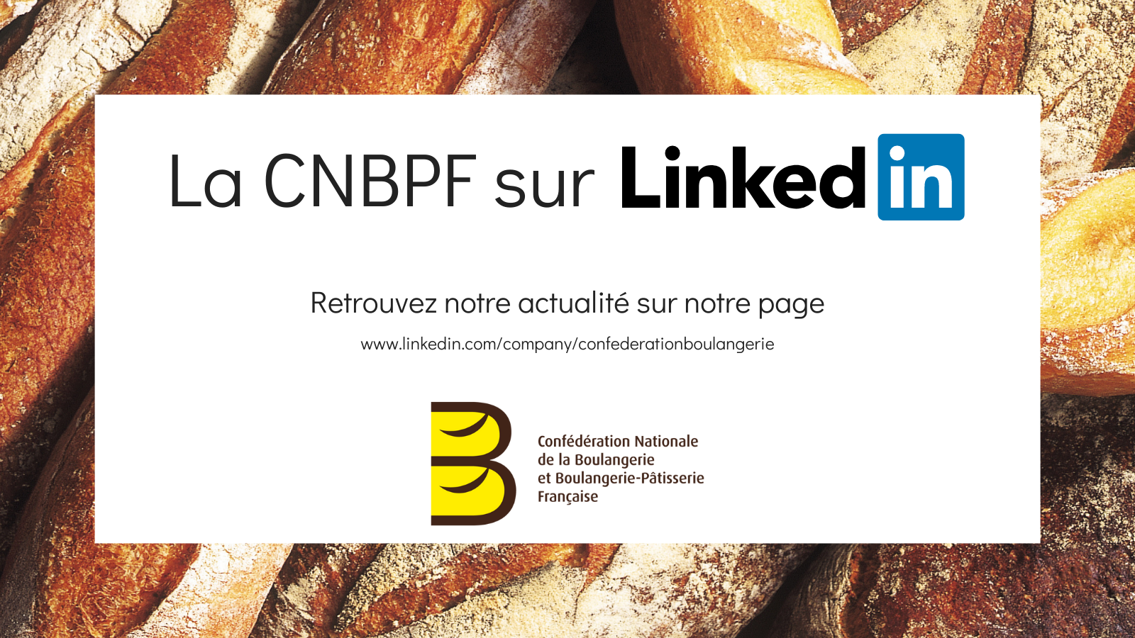 Ouverture de la Page LinkedIn de la CNBPF