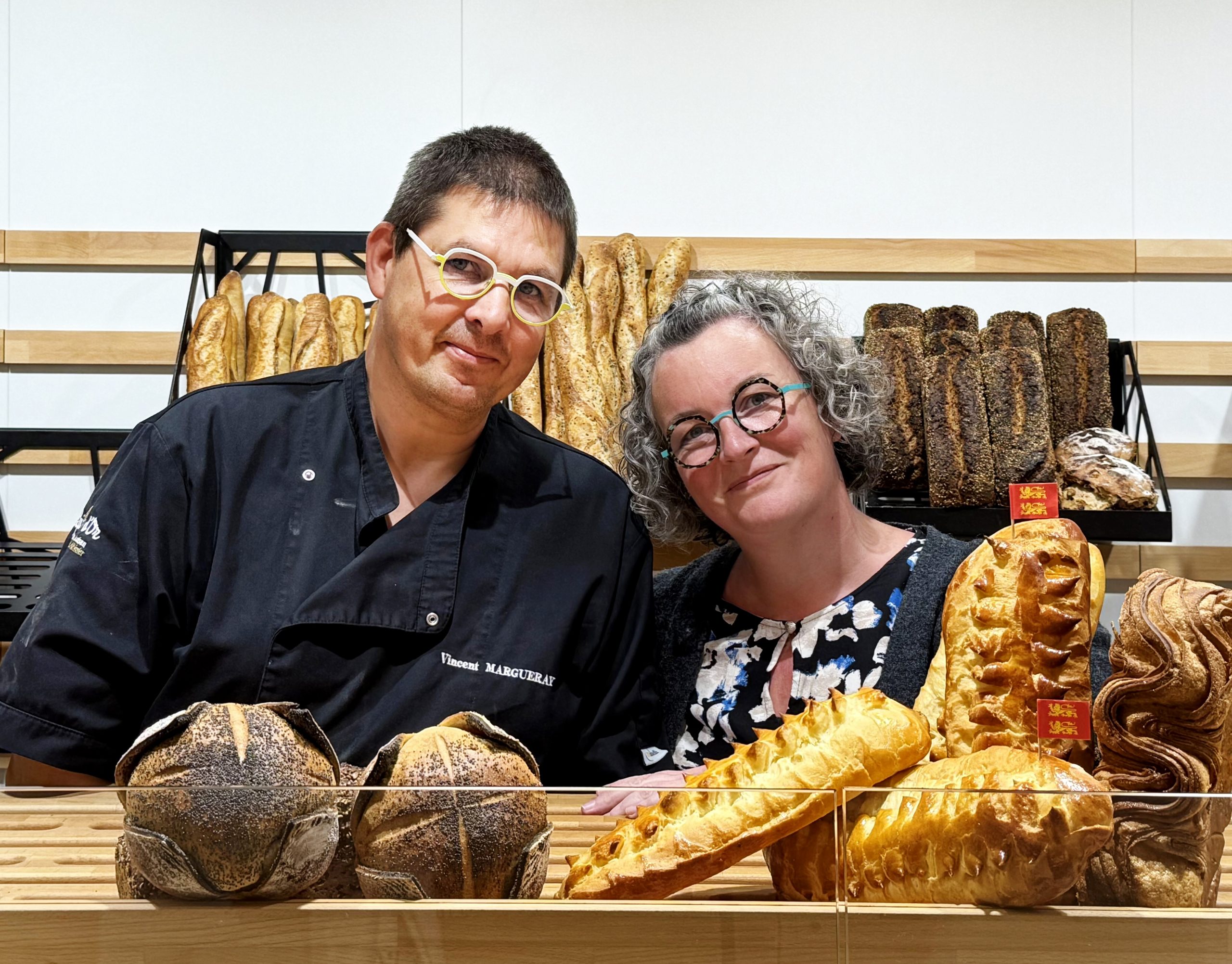 Charline et Vincent Margueray, à l’Épi d’Or de Houlgate