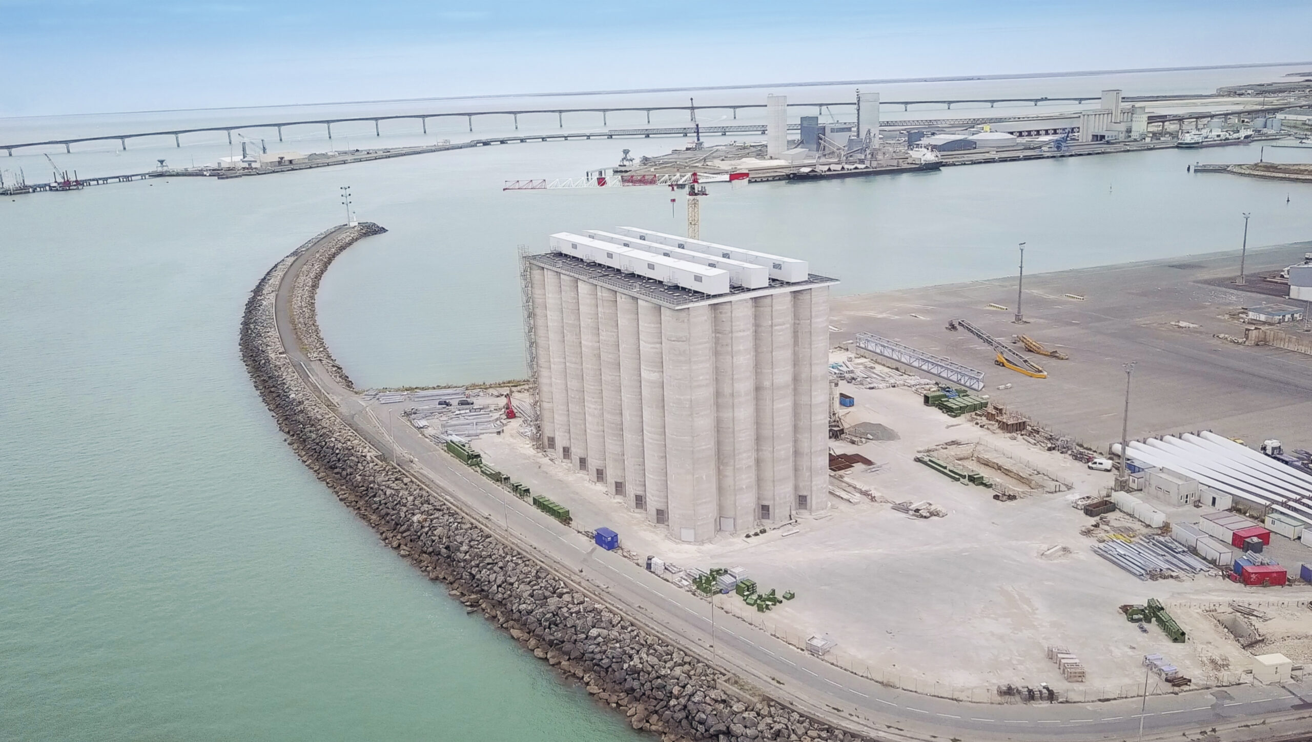 Soufflet inaugure un nouveau silo portuaire
