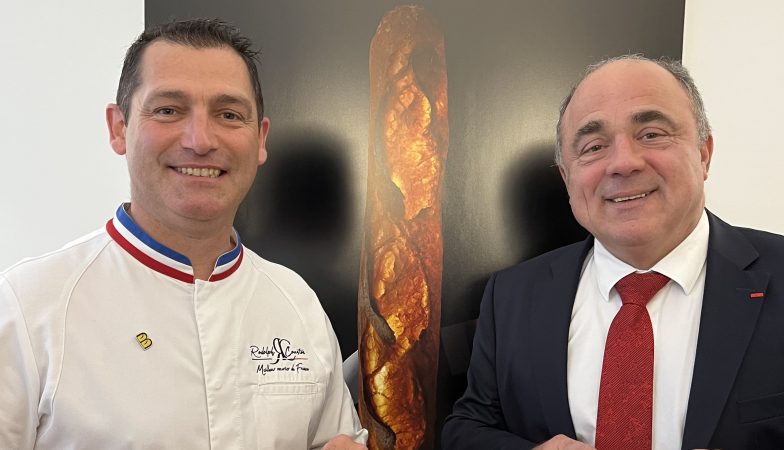 Les Boulangers de France ont désormais leur parrain : Rodolph Couston MOF Boulangerie 2023
