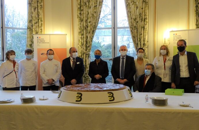 Cérémonie en l’honneur des apprentis au ministère du Travail, de l’Emploi et de l’Insertion