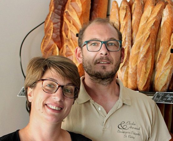 Elodie et Arnaud Lechaptois, le fournil de Saint-Rémy