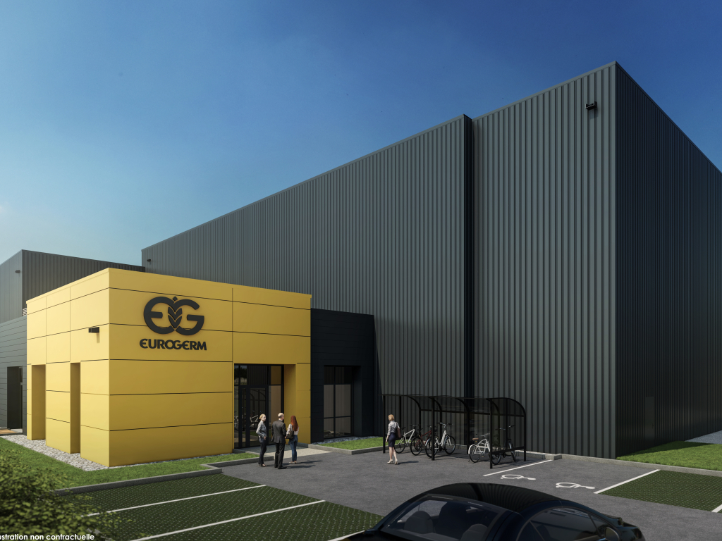 EUROGERM construit sont futur avec une nouvelle usine de levain 100 % français