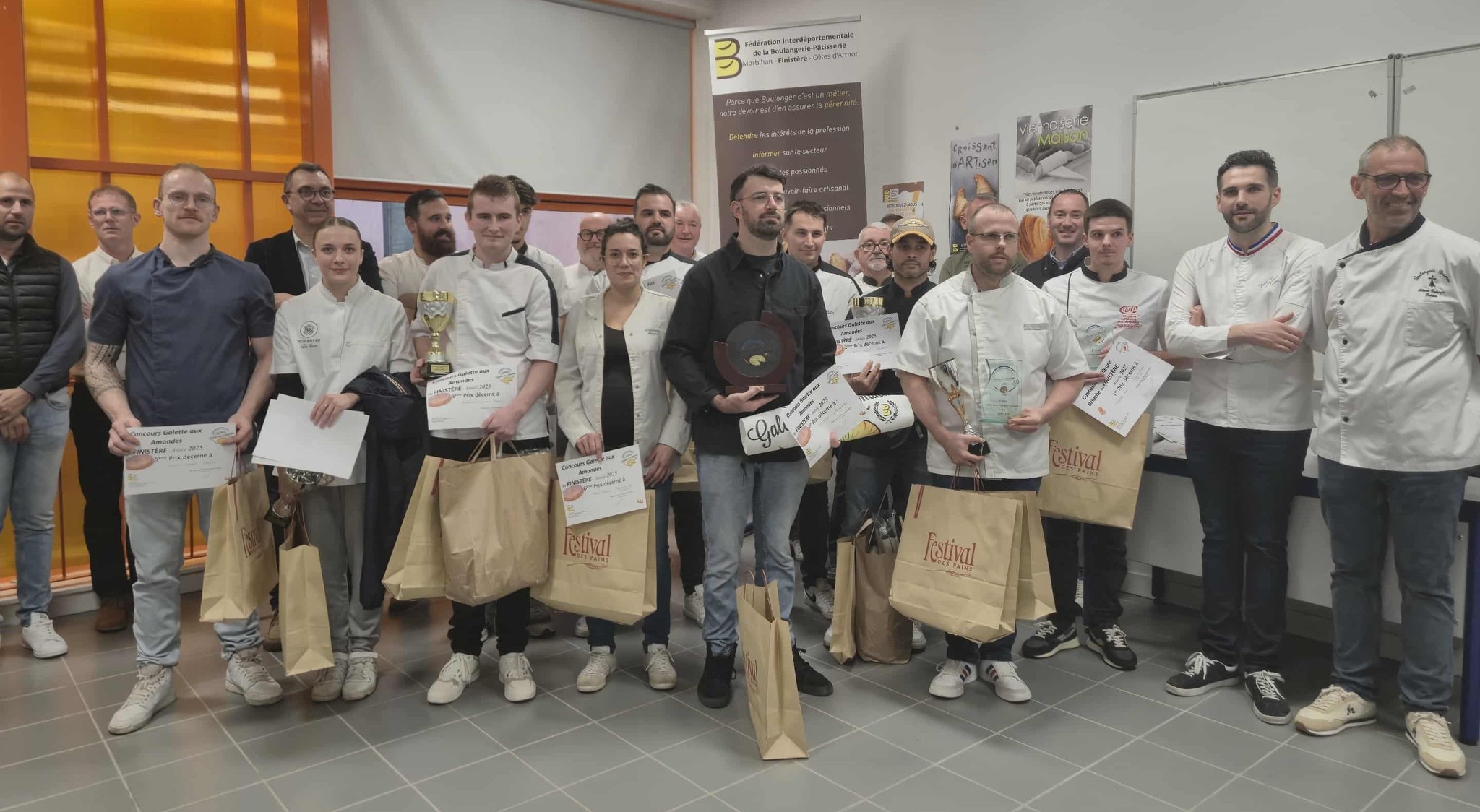 Bretagne : belle fournée à Quimper au concours de la Galette, de la Brioche et du Pain de campagne