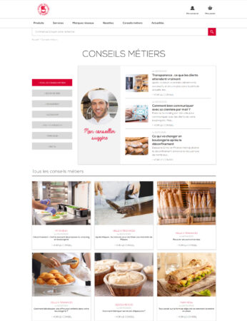 E-commerce. Toujours plus de services pour les artisans boulangers avec les Grands Moulins de Paris