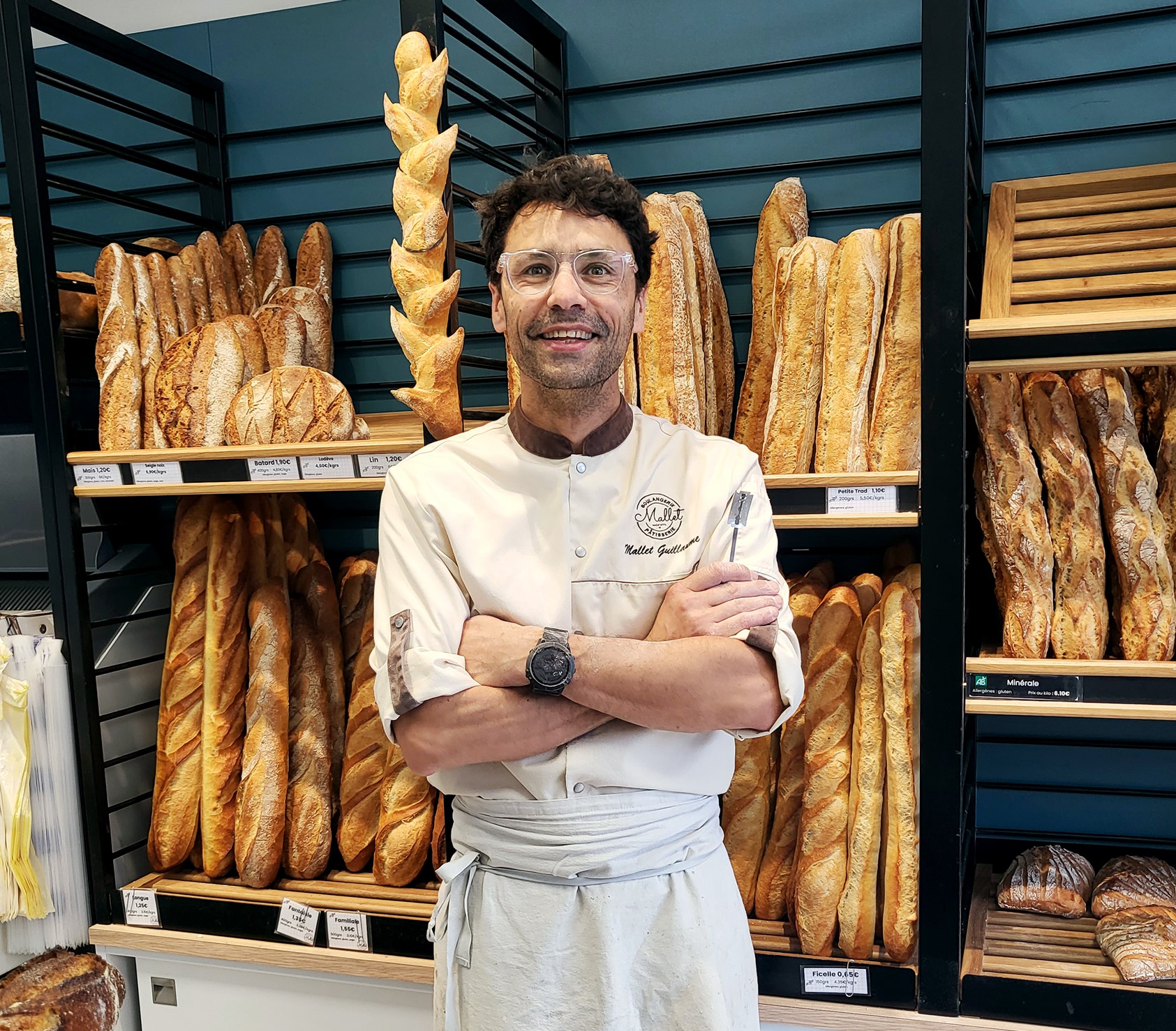 Guillaume Mallet, la boulangerie en équilibre