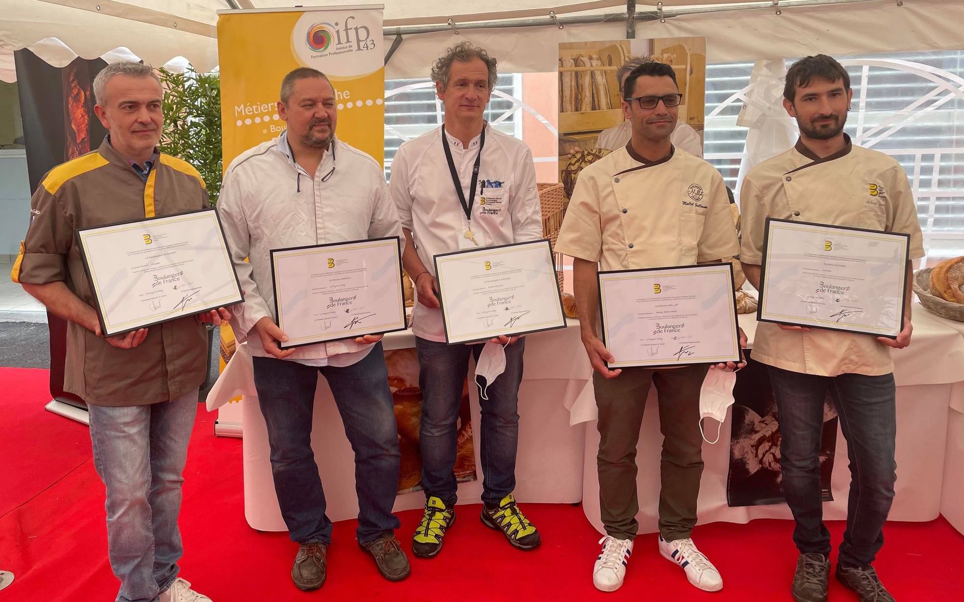 En Haute-Loire, cinq artisans rejoignent la marque Boulanger de France