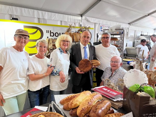 Succès des animations boulangère à la Foire de Lessay !