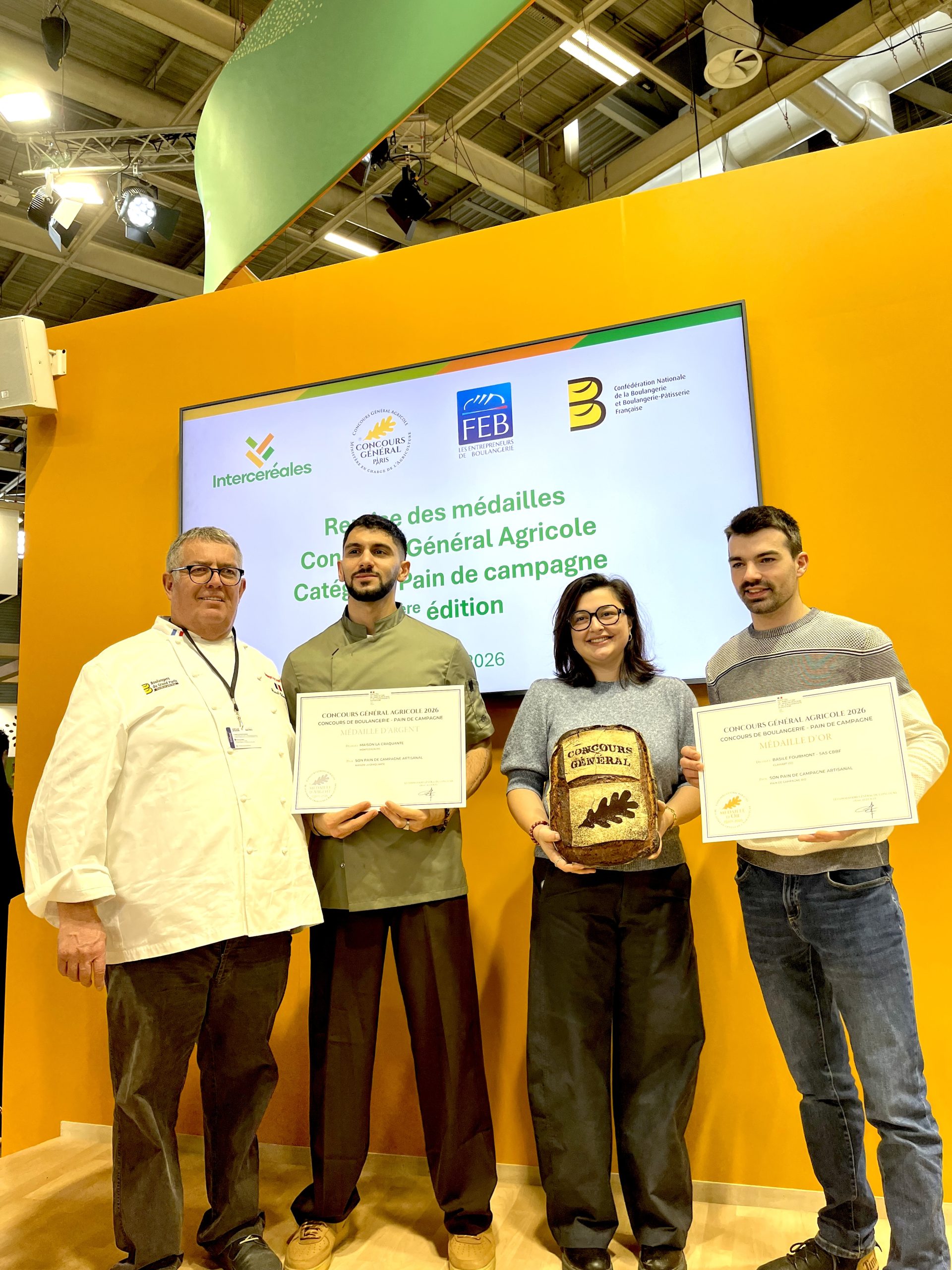 Concours Général agricole : Basile Fourmont sacré grand gagnant du Meilleur pain de campagne de France 2026