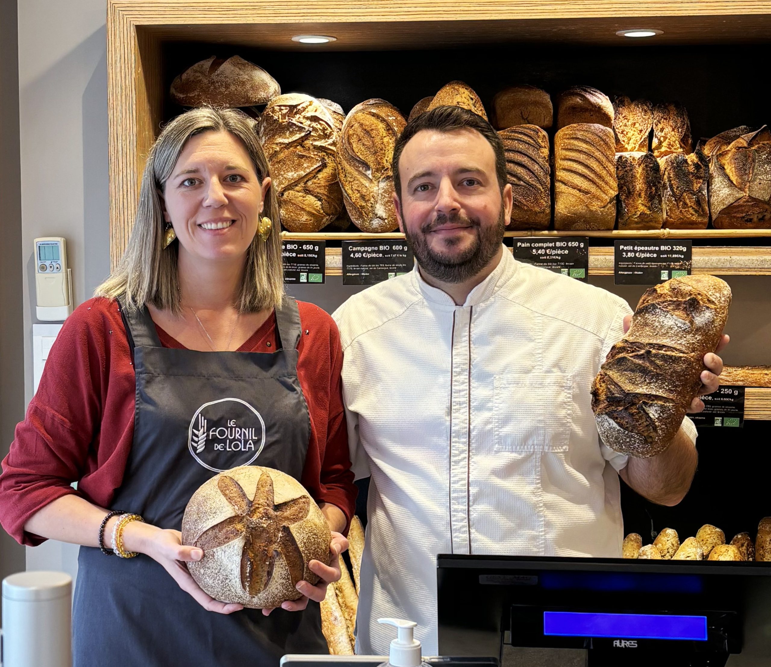 Le Fournil de Lola, un projet commun de Christelle et Jean-Pascal Detrait, pour une boulangerie artisanale