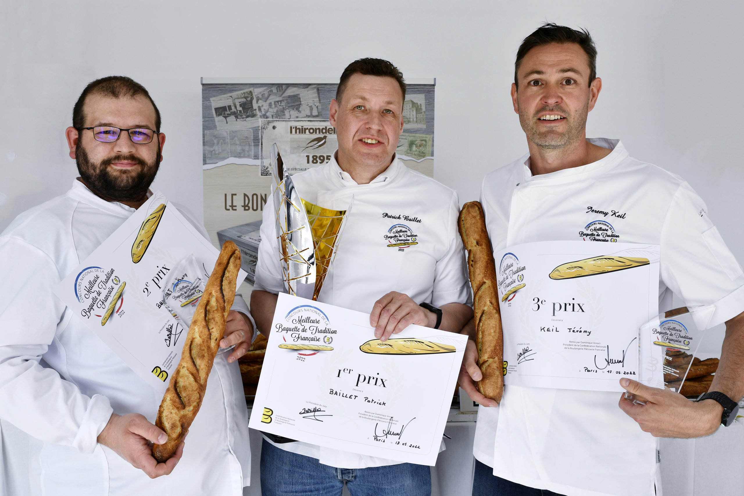 8e Concours National de la Meilleure Baguette de Tradition Française : Patrick Baillet remporte la palme