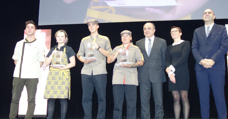Nos Jeunes Talent Boulangers récompensés au Grand Rex de Paris