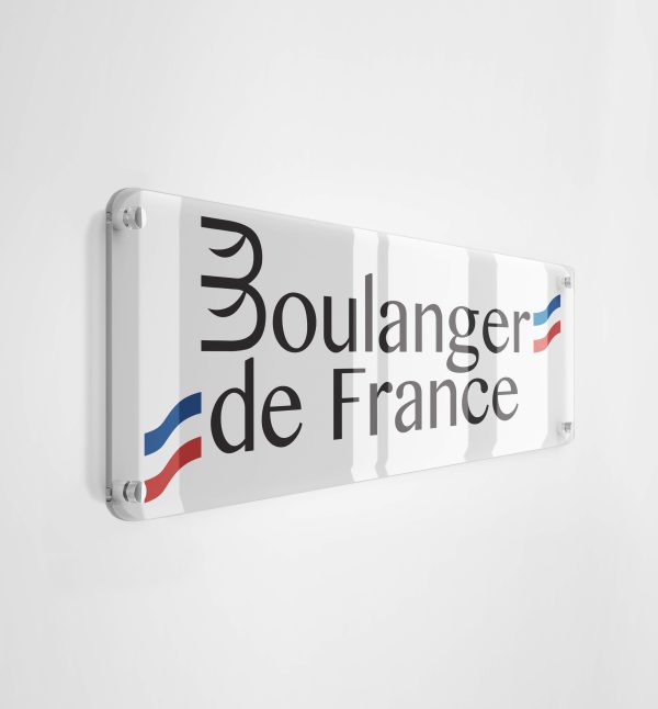 _ Plaque signalétique Boulanger de France