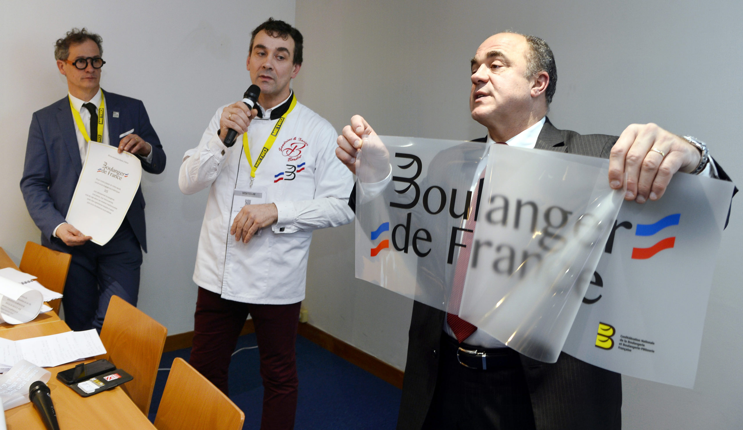 Marque-label « Boulanger de France » : une salle comble pour un lancement réussi