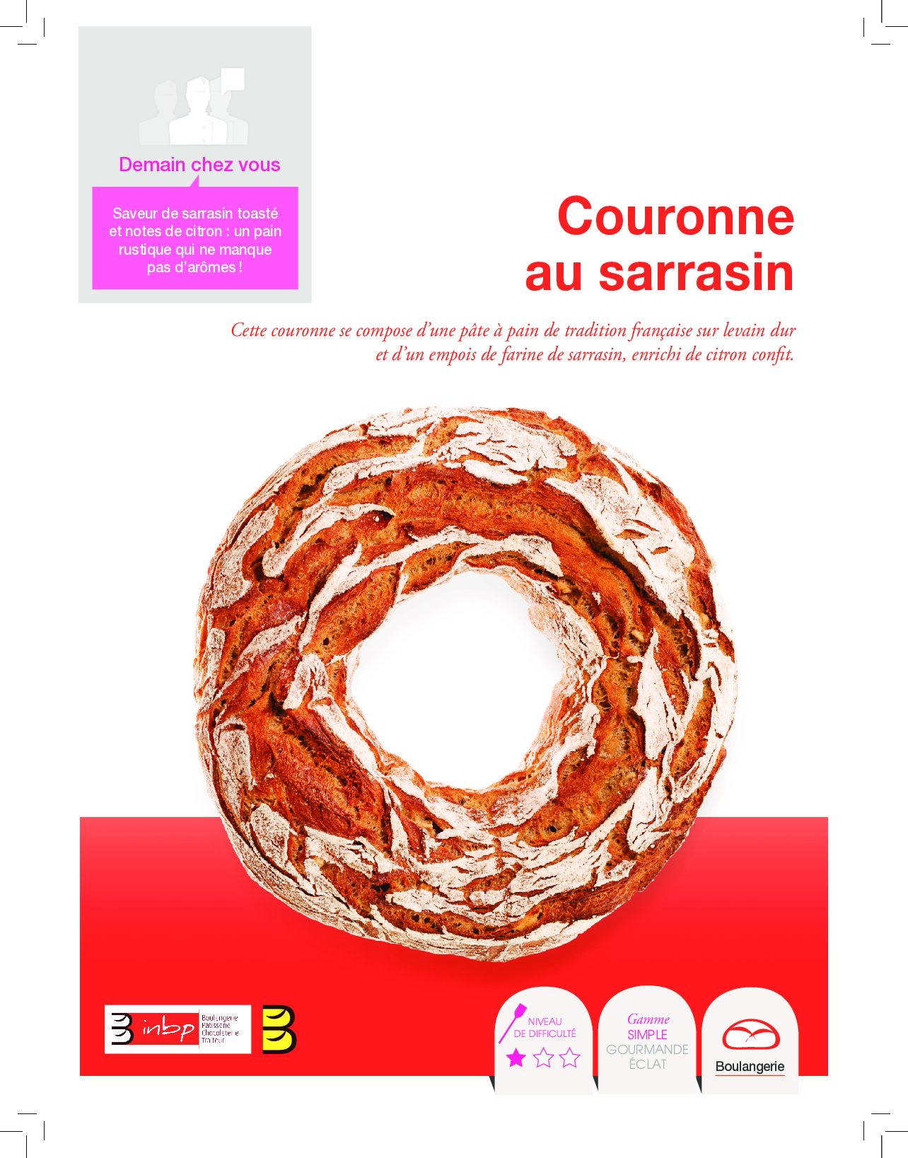 Couronne au sarrasin