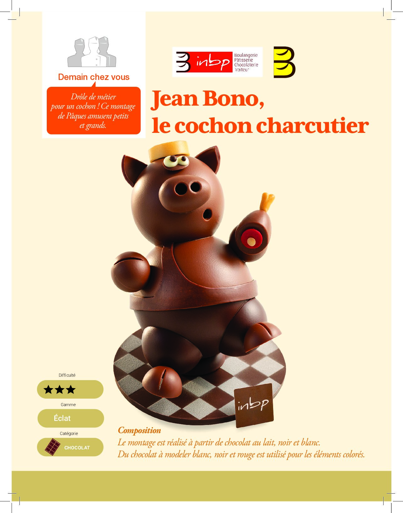 Jean Bono, le cochon charcutier