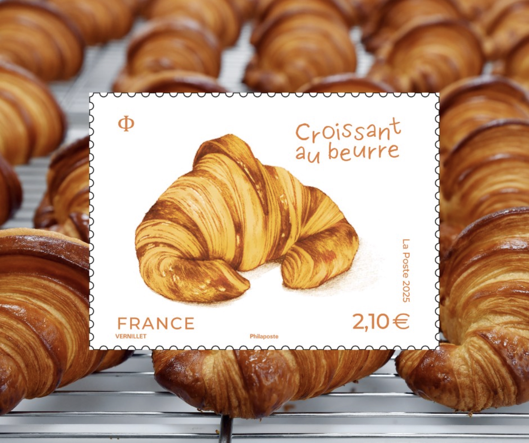 Le timbre Croissant au beurre en lice pour la 35e édition du timbre