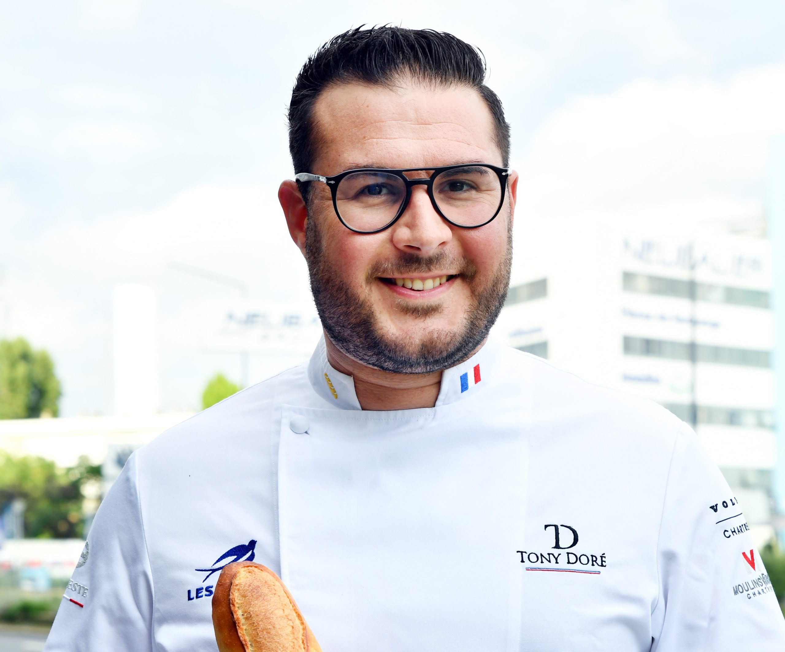 Tony Doré, chef boulanger du village olympique de Paris 2024