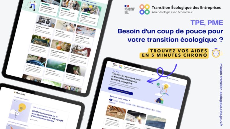 Plateforme « Transition Écologique des Entreprises » : un accompagnement sur mesure