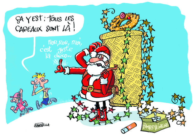 La nature fête Noël