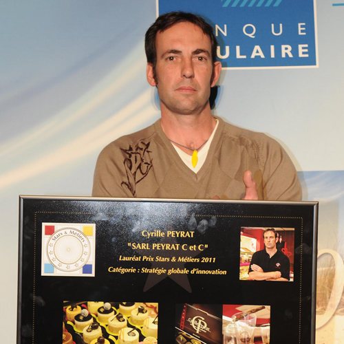 Cyrille Peyrat, Prix Stars et Métiers des Landes