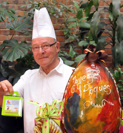 Le Gâteau Club offre 2800 sujets en chocolats aux enfants malades