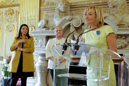 Marie-Odile Fondeur, Chevalier de l’Ordre National du Mérite