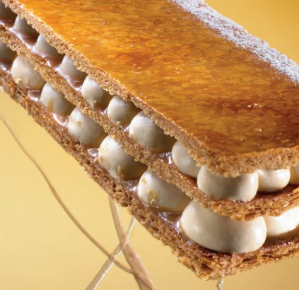 Millefeuille chocolat Dulcey
