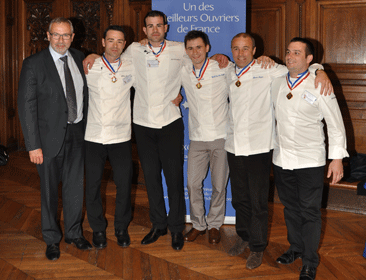 Les Meilleurs Ouvriers de France 2015, ont reçu leur médaille à la Sorbonne