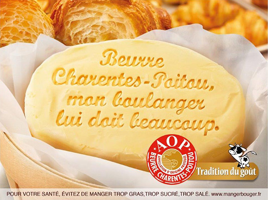 Le beurre Charentes-Poitou AOP, le beurre préféré des professionnels ﻿