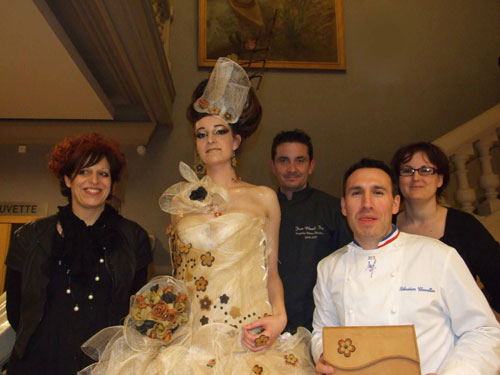 Doubs : Défilé de mode et robe en pain à Grand Charmont