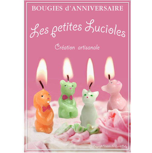 « Les Petites Lucioles » : des bougies d’Anniversaire pour enchanter petits et grands