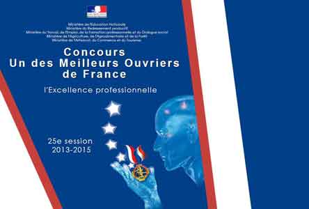 Le 25e concours des Meilleurs Ouvriers de France est lancé
