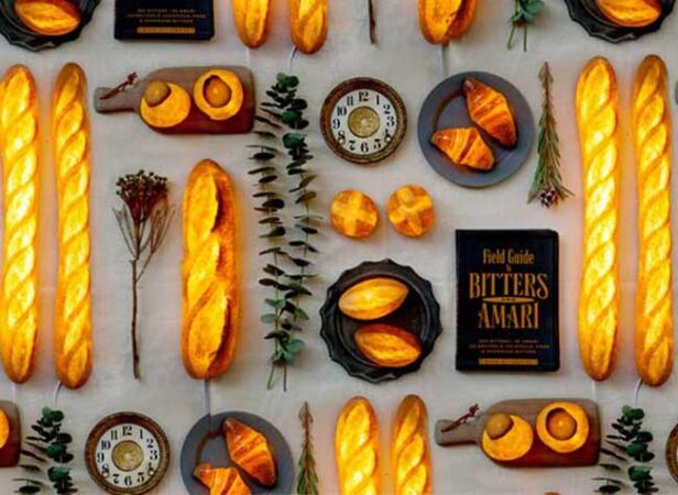 Des lampes merveilleuses à partir de vrais pains